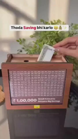 Piggy Bank for Kids & Adults, Savings Challenge Box